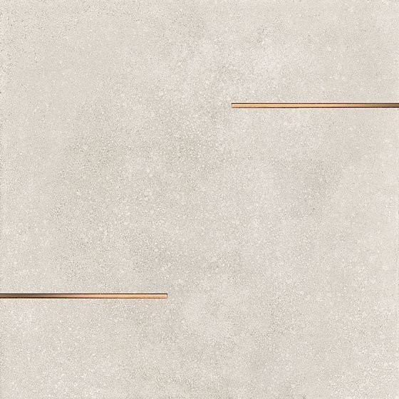 Vallelunga Decoro Bacchette Rame Gesso 60x60