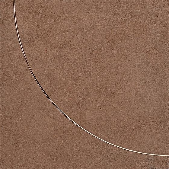 Vallelunga Decoro Arco Rame Cotto 60x60