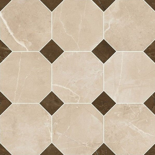 Versace / Gardenia Emote Mos. Ottagono Crema Marfil 39×39