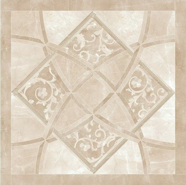 Versace Emote Fondo Intarsio Crema Marfil 78x78