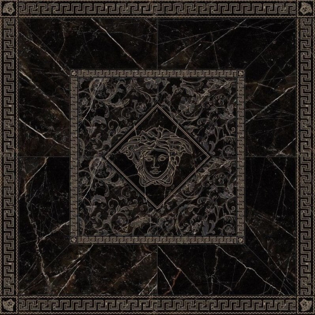 Versace Emote Rosone Nero Amasanta 156x156