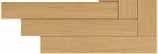 Mosaico Lisca Beige 39.4х39.4