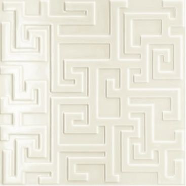 Versace Greek 3D Avorio 40х40