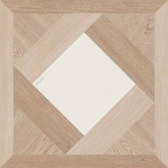 Versace Leatherwood Window Biscuit Nat 3D 60x60H0.85