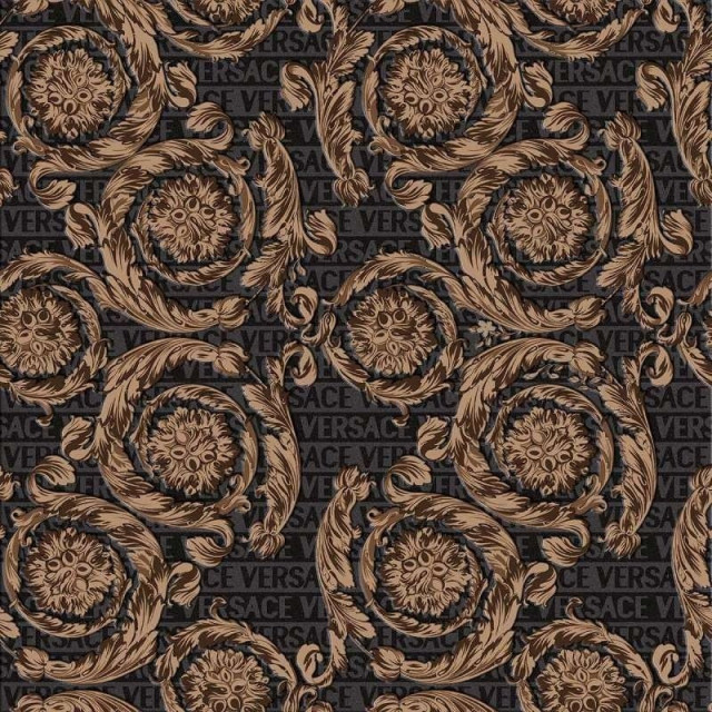 Versace Maximvs Barocco Nero/Oro Lux Rett 60x60