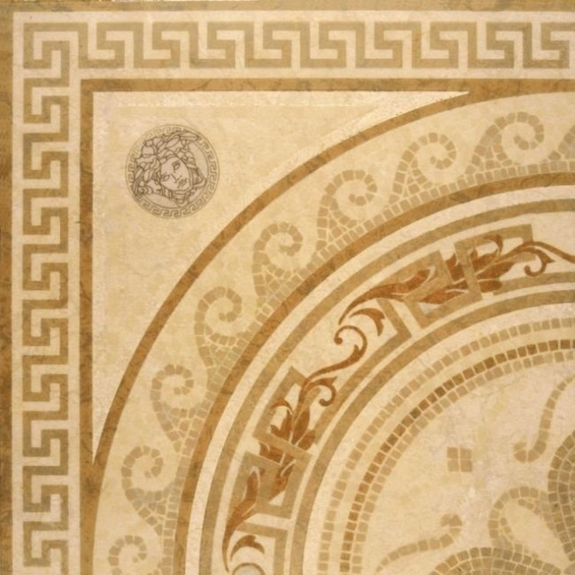 Versace Palace Rosone Mos. Beige Lev 41х41