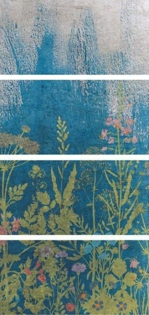 Wide&Style Botanical Blue B CP4 120х240