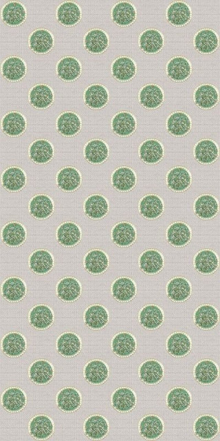 Wide&Style Scordar Salvia/Oro 160x320