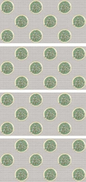 Wide&Style Scordar Salvia/Oro 120x240