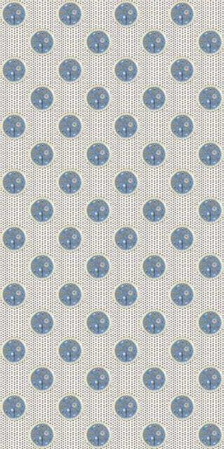 Wide&Style Fiori Avio/Oro 160x320