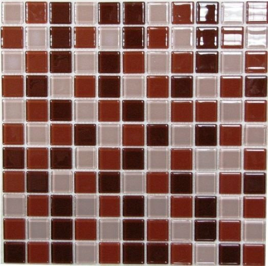 Bonaparte Стеклянная мозаика Brown mix 30,0х30,0