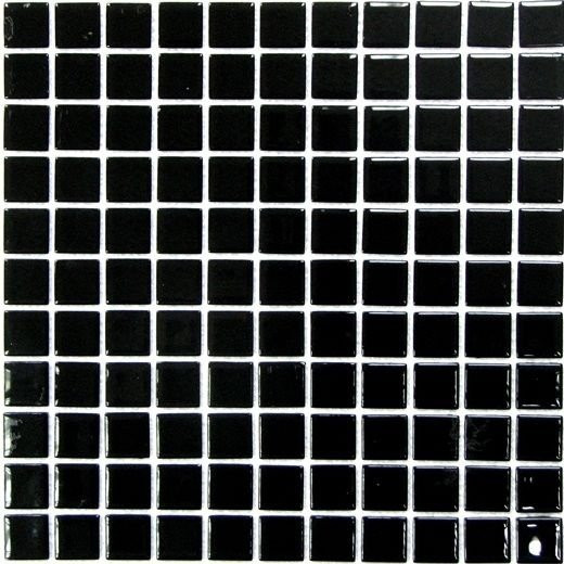 Bonaparte Стеклянная мозаика Black glass 30,0х30,0