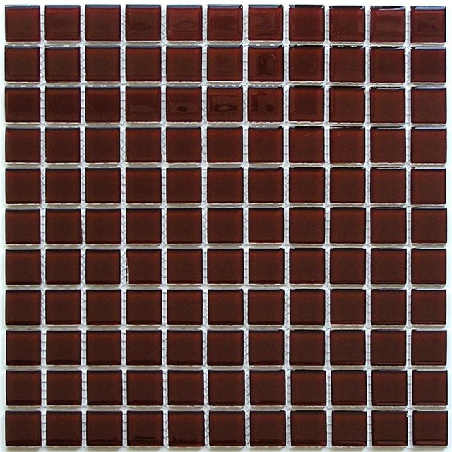 Bonaparte Стеклянная мозаика Deep brown 30,0х30,0