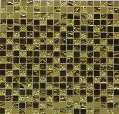 Bonaparte Стеклянная мозаика Mirror gold 30х30