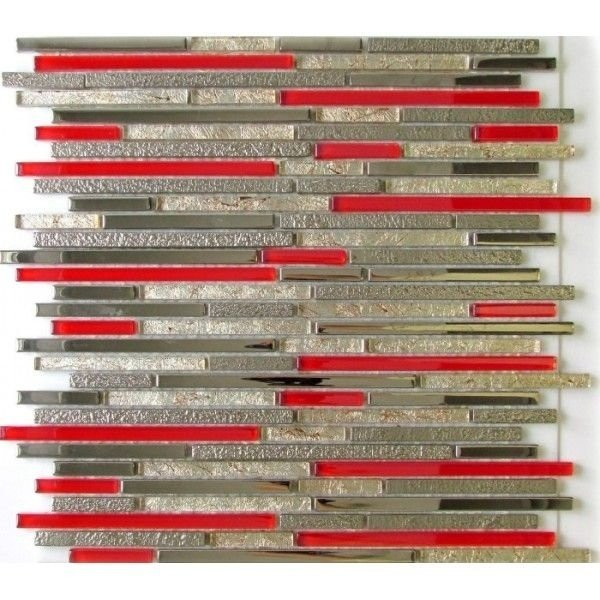 Bonaparte Стеклянная мозаика Top Red 30х30