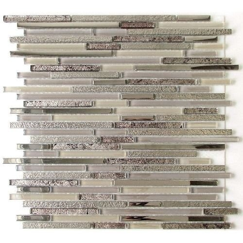 Bonaparte Стеклянная мозаика Top Silver 30х30