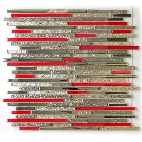 Bonaparte Стеклянная мозаика Tор Red 30х30