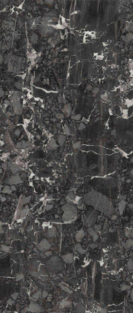 Florina Ceramics Nero Breccia Honed 6mm 120x278H0.6