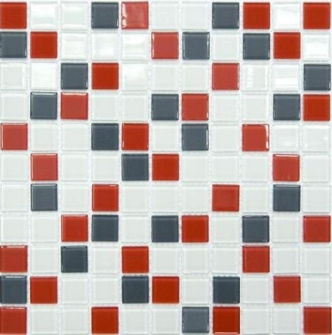 NS Mosaic Crystal S-455 Стекло (25*25*4) 30x30