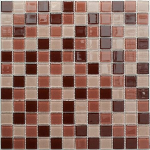 NS Mosaic Crystal J-348 Стекло (25*25*4) 31,8x31,8