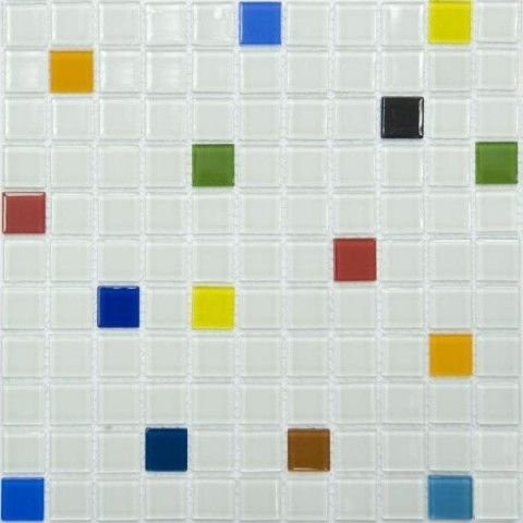 NS Mosaic Crystal S-453 Стекло (25*25*4) 30x30