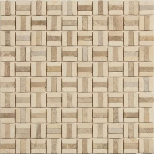 NS Mosaic Stone К-703 Камень Матовый (10*30*7) 30x30