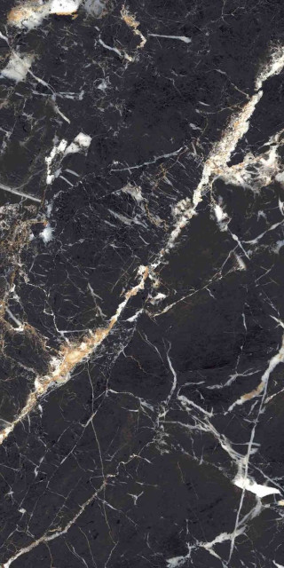 NT Ceramic Marmo Black Lamos High Gloss 60x120