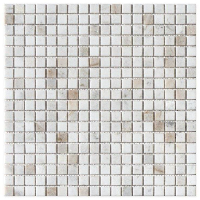 Orro Mosaic Valentino Bianco Pol (1.5x1.5) 30.5x30.5H0.4