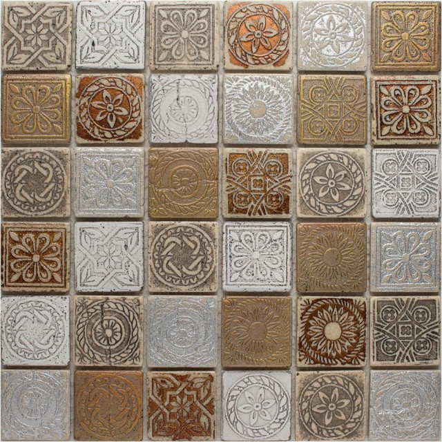 Orro Mosaic Stone Iliada Bronze 30,5х30,5х0,8