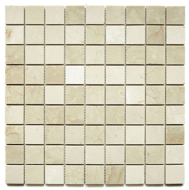 Orro Mosaic Stone Botticino Pol. 3x3 30.5×30.5