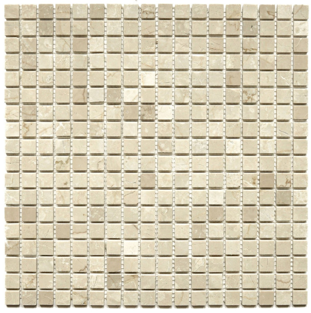 Orro Mosaic Stone Botticino Pol. 1,5x1,5 30.5×30.5