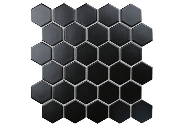 Orro Mosaic Ceramic Black Gamma 4mm 27.2x28.2