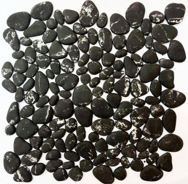 Orro Mosaic Glass M Black Rock 6mm 30.5x30.5