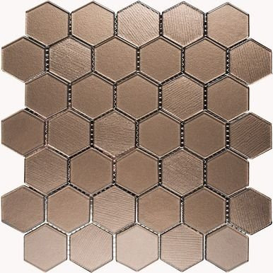 Orro Mosaic Glass Omega Brown 29,5х30х0,4