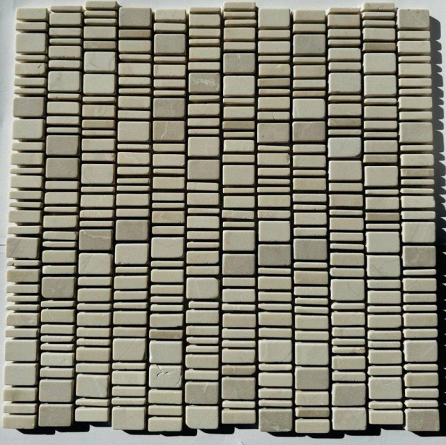 Pixel Mosaic PIX 318 Cream Nova Matt 6mm 31x30.7
