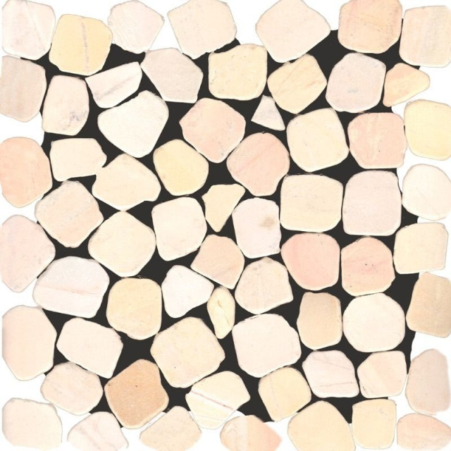 Starmosaic Wild Stone Peble Yel Tumbled 30.5х30.5