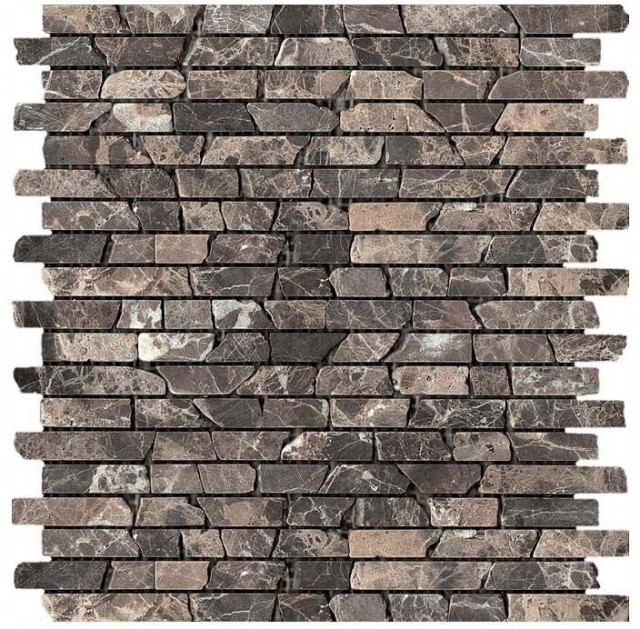 Starmosaic Wild Stone Broken Emperador 30,5х30,5
