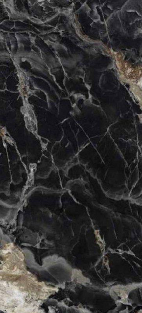 RAK Ceramics Dark Onyx Black PL 6mm 120x260