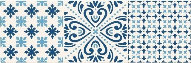 Tubadzin D-Avignon Cobalt 2 14,8x44,8