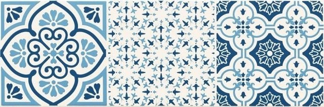 Tubadzin D-Avignon Cobalt 3 14,8x44,8