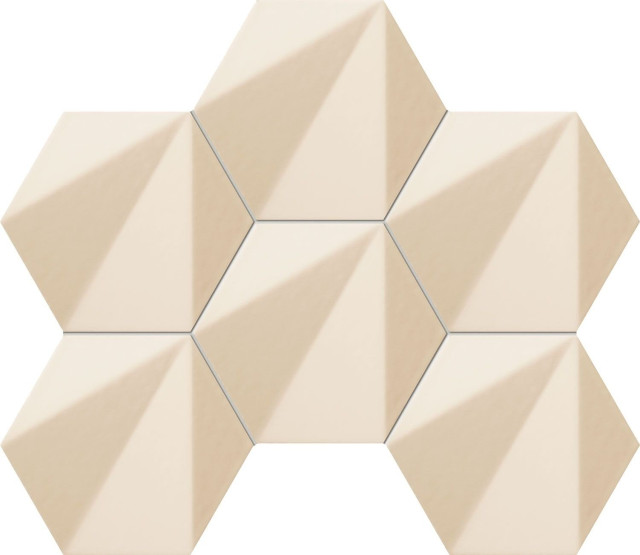Tubadzin Chenille Beige Hex Mozaika 28.9x22.1