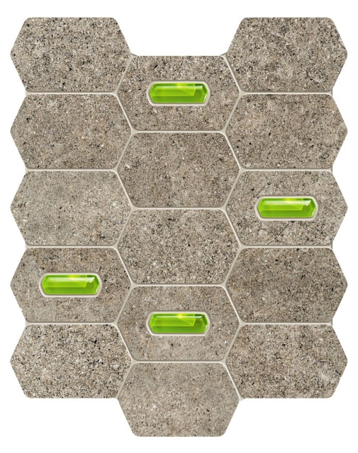 Tubadzin Mozaika Lemon Stone Grey 29,8х25