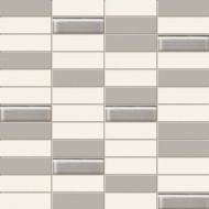 Tubadzin Joy Szara Glass Mosaic 29.8×29.8