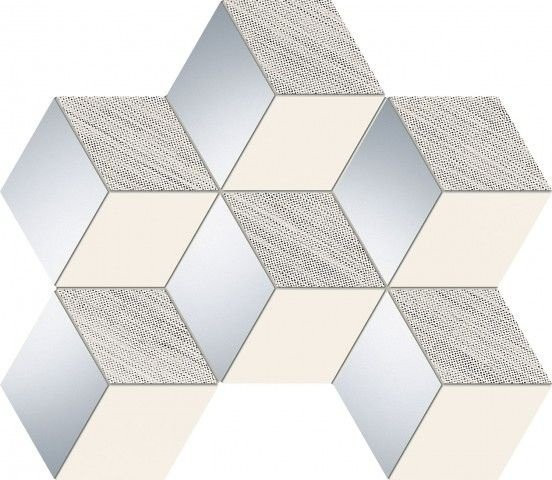 Tubadzin Senza Ms- Senza Grey Hex 28,9x22,1