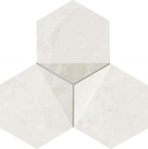 Tubadzin Scoria Ms-Scoria White 19,2x16,5