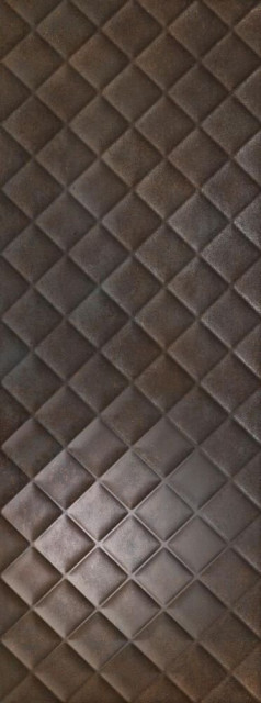Love Ceramic Tiles Metallic Chess Carbon Ret 45x120