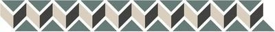TopCer Estoril Green Border 41,3x5,3