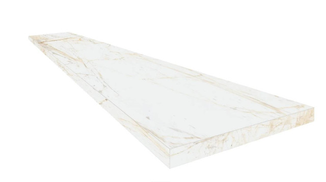 Coliseum Канова Уайт 60 Угловая Правая 33x60