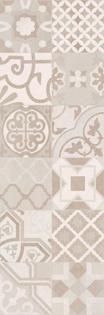 Creto Dover Vetro Ivory W\\DEC M 25х75