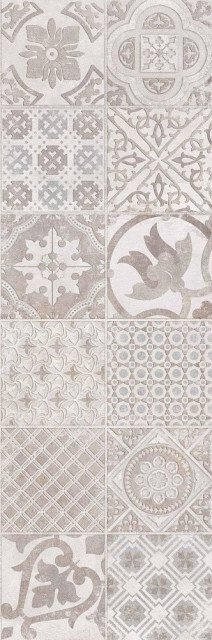 Creto Porto Vetro Grey W\\DEC M 25x75